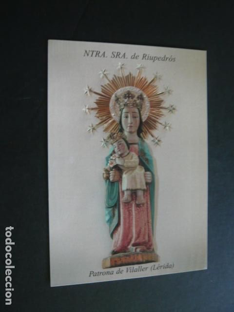 Postales: VILALLER LERIDA NUESTRA SE&Ntilde;ORA DE RIUPEDROS POSTAL