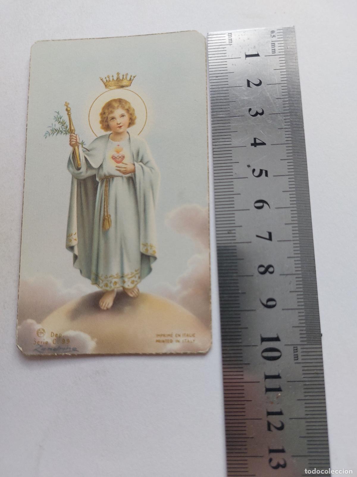 Cartes Postales: Estampa Sagrada con Imagen del Ni&ntilde;o Jes&uacute;s