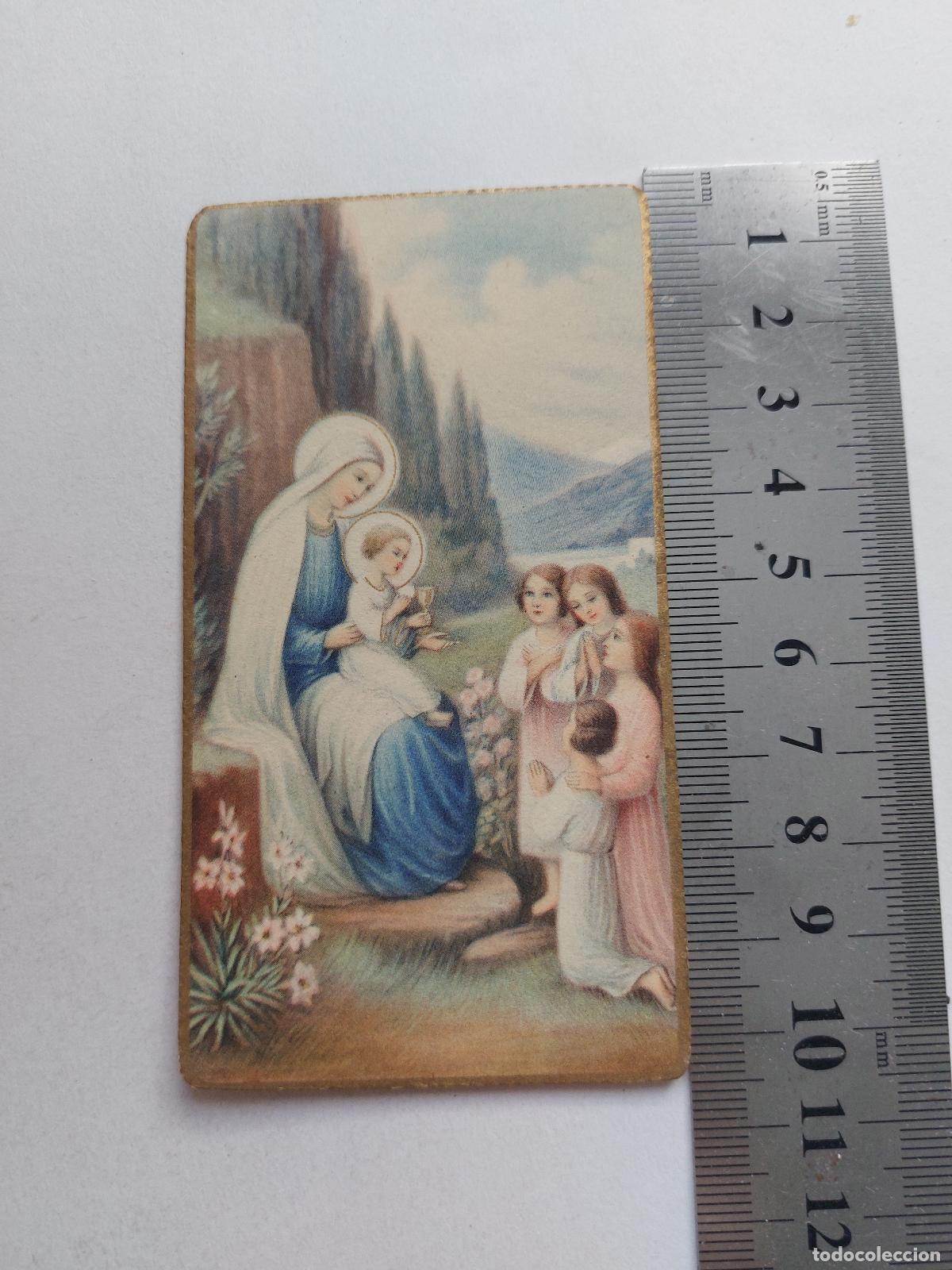 Postales: Estampa religiosa de Barcelona, 1936, Primera Comuni&oacute;n