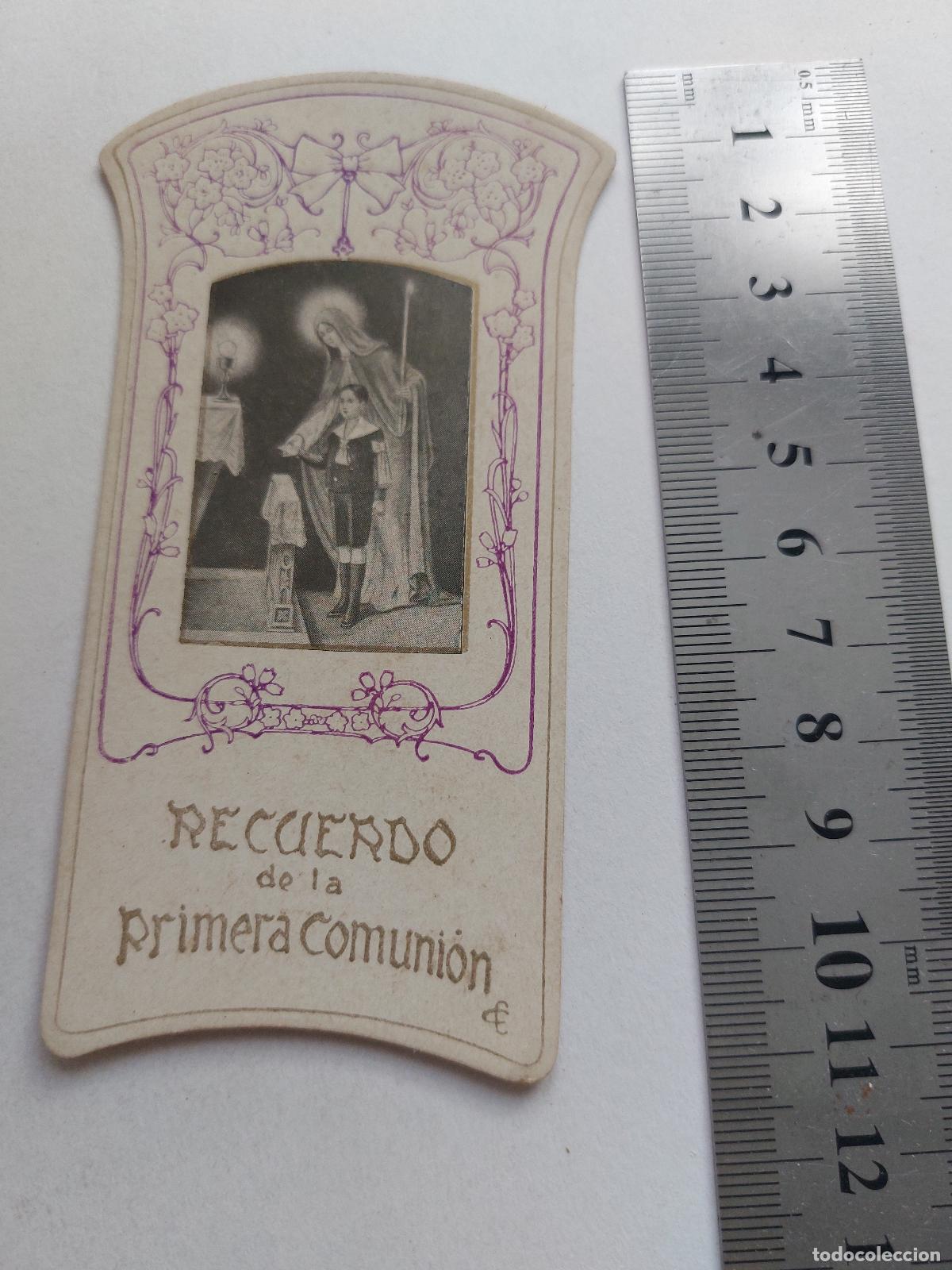 Cartes Postales: Estampa de Recuerdo de la Primera Comuni&oacute;n