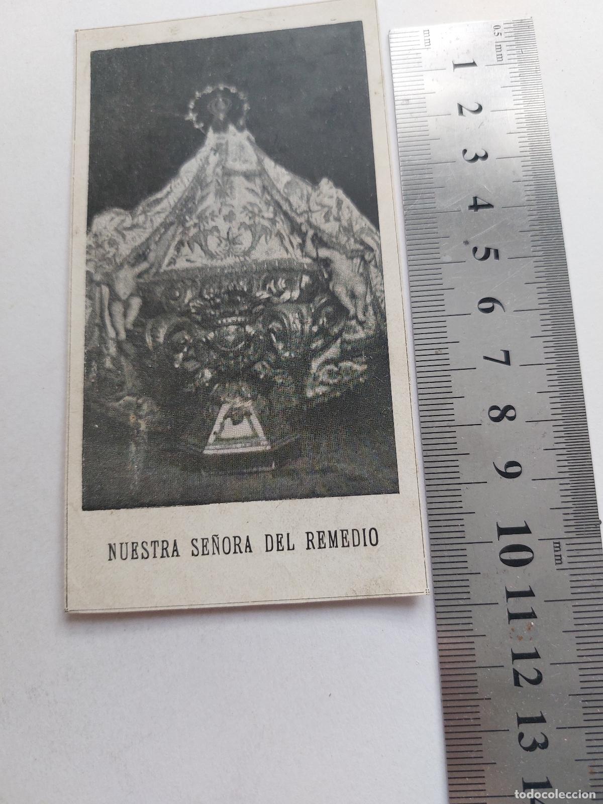 Cartes Postales: Estampa de Nuestra Se&ntilde;ora del Remedio, imagen religiosa