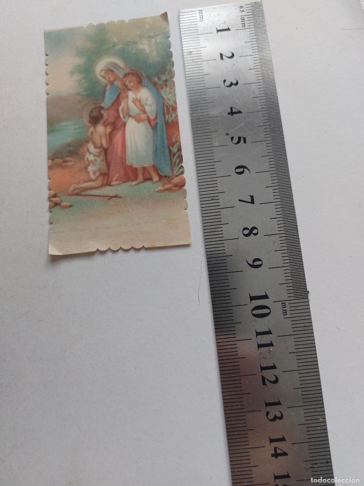 Postales: Estampa estampa religiosa de la Virgen con ni&ntilde;os