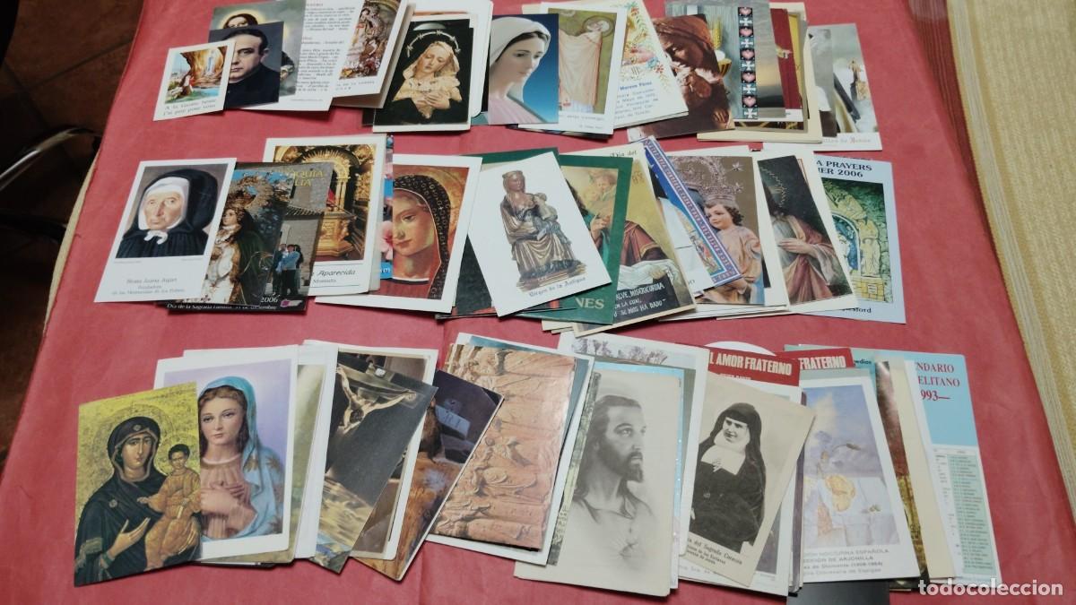 Postales: ESTAMPAS RELIGIOSAS.-RECORDATORIOS.-LOTE DE 100 ESTAMPAS RELIGIOSAS DIFERENTES.