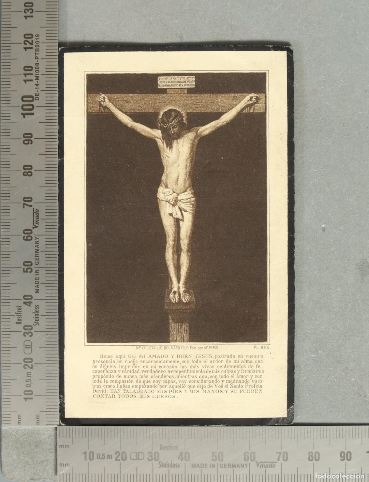 Postales: ESQUELA. JOSE GARCIAL DESL DIESTRO Y ESCOBEDO. PIONERO PEDIATRIA. 1935 MADRID. CON FOTOGRAFIA