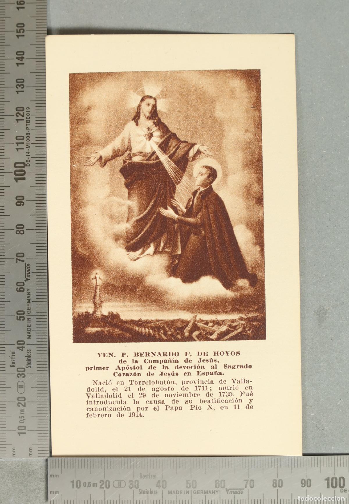 Postales: ESTAMPA. Bernardo F. de Hoyos - Sagrado Coraz&oacute;n de Jes&uacute;s