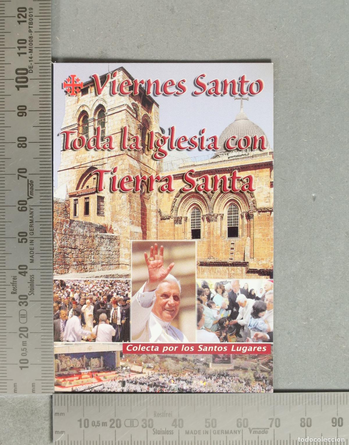 Postales: ESTAMPA. Colecta por los Santos Lugares - Viernes Santo