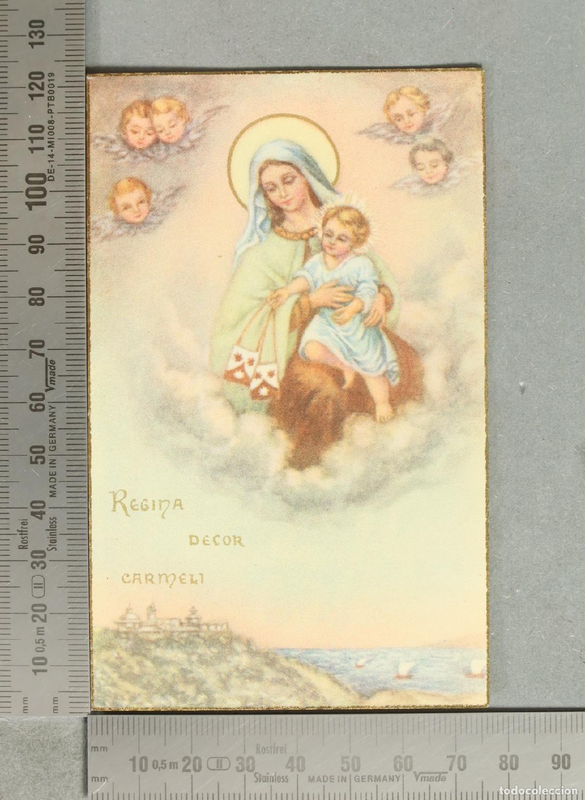 Postales: ESTAMPA. Regina Decor Carmeli Ora Pro Nobis