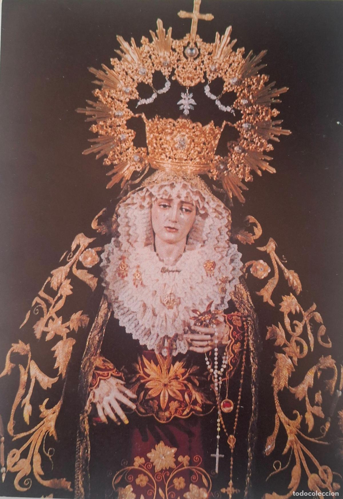 Postales: Maria Ssma del Patrocinio. Parroquia de Sta.Cruz.Malaga