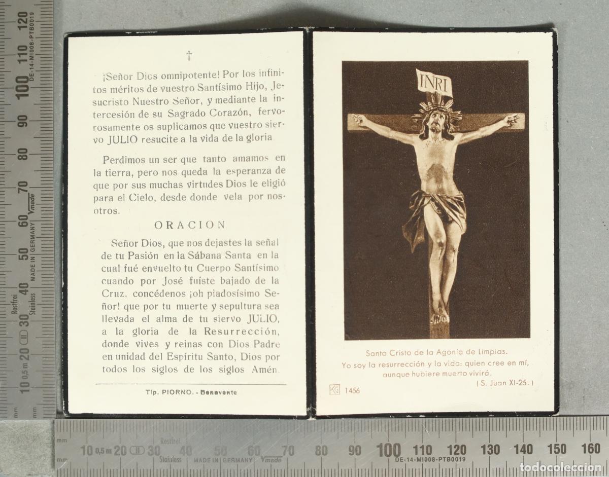 Postales: ESQUELA. JULIO RODRIGUEZ GUERRA. 1942. DIPUTADO A CORTES