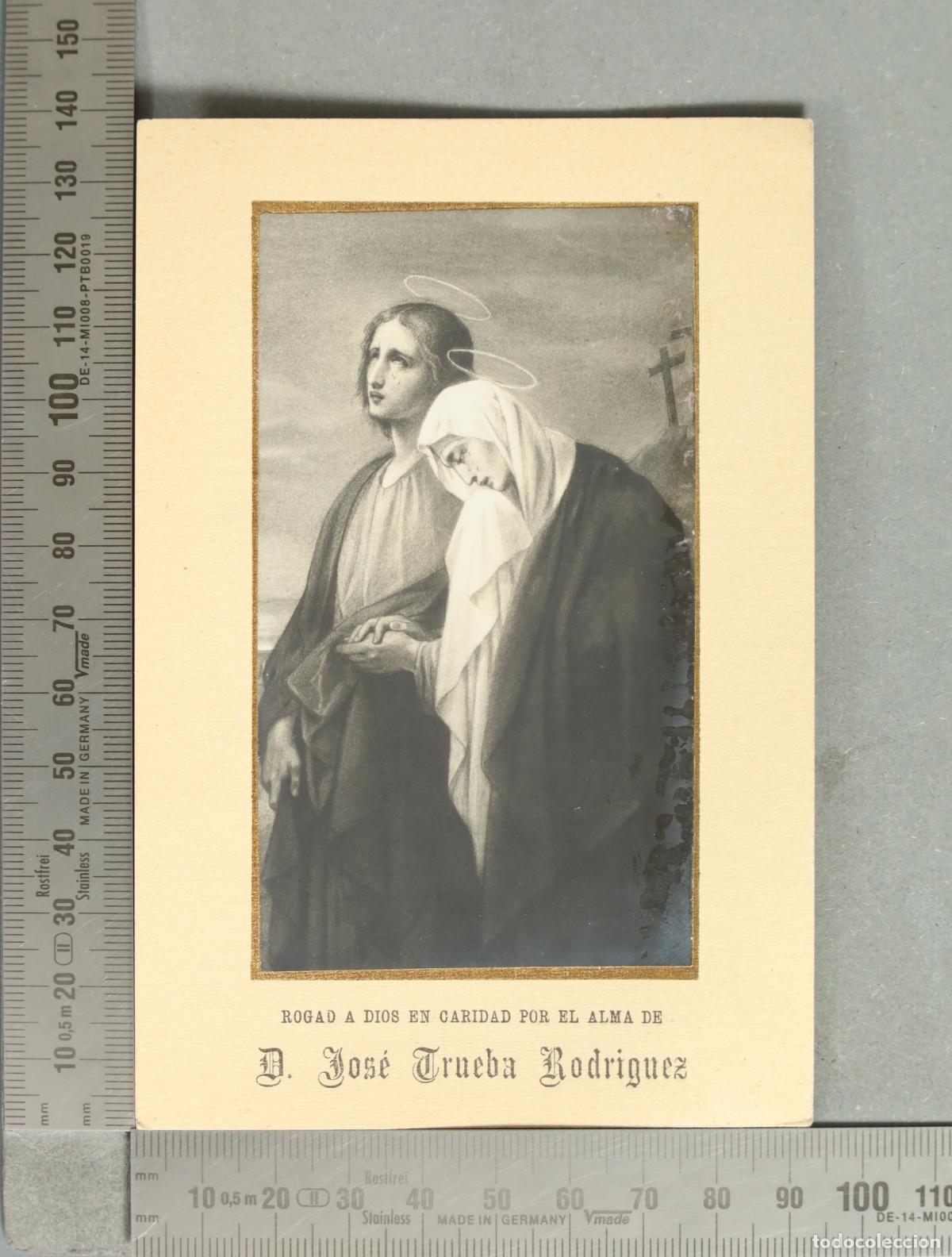 Postales: ESTAMPA. Rogad a Dios en caridad por el alma