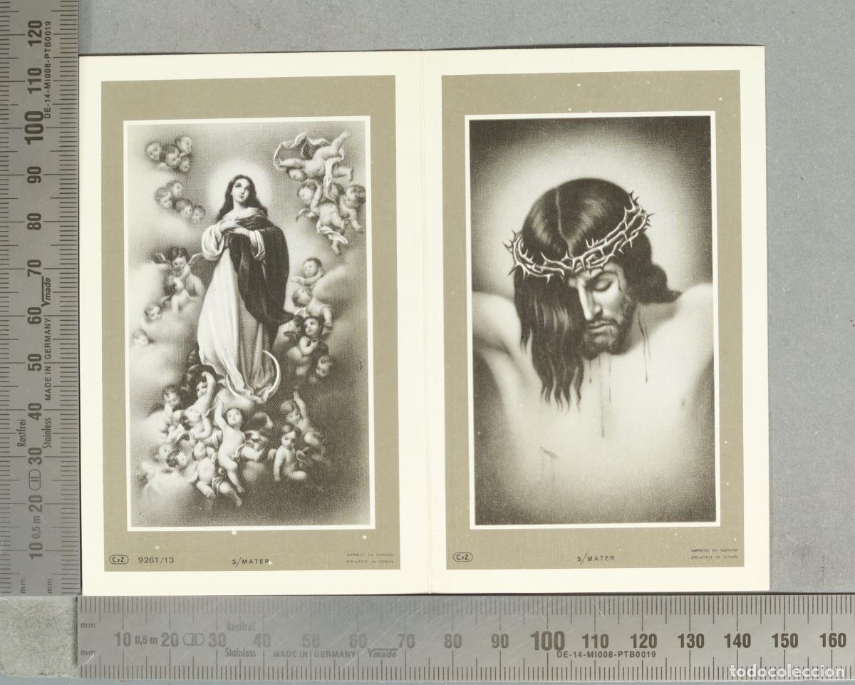 Postales: ESQUELA. Recordatorio de defunci&oacute;n de se&ntilde;or - S/MATER. VILLACARRILLO 1984