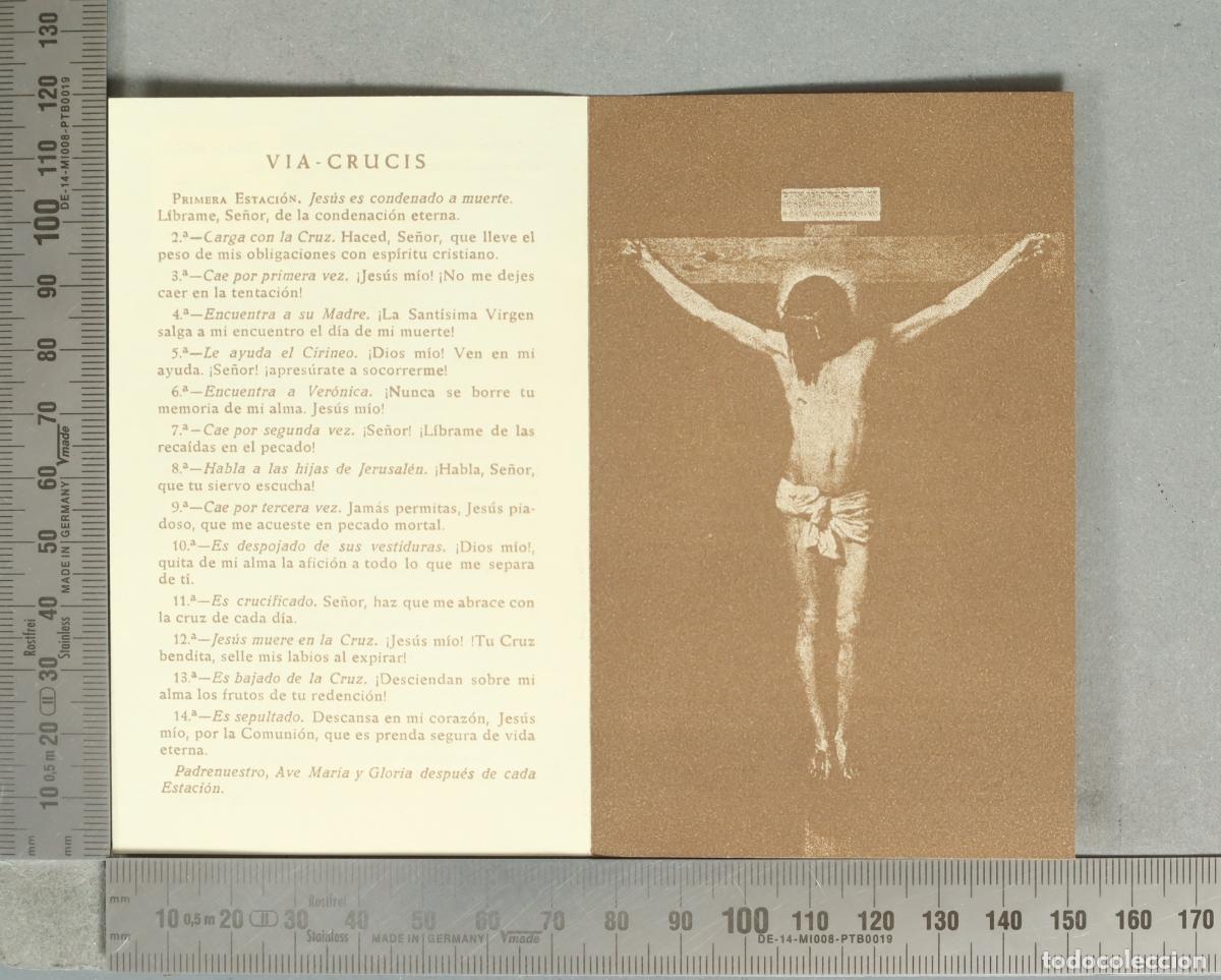 Postales: ESQUELA. Via-Crucis. FERNANDO AGUILER ABARZUZA. MARQUES DE CERRALBO Y ALMARZA GRANDE ESPA&Ntilde;A MADRID