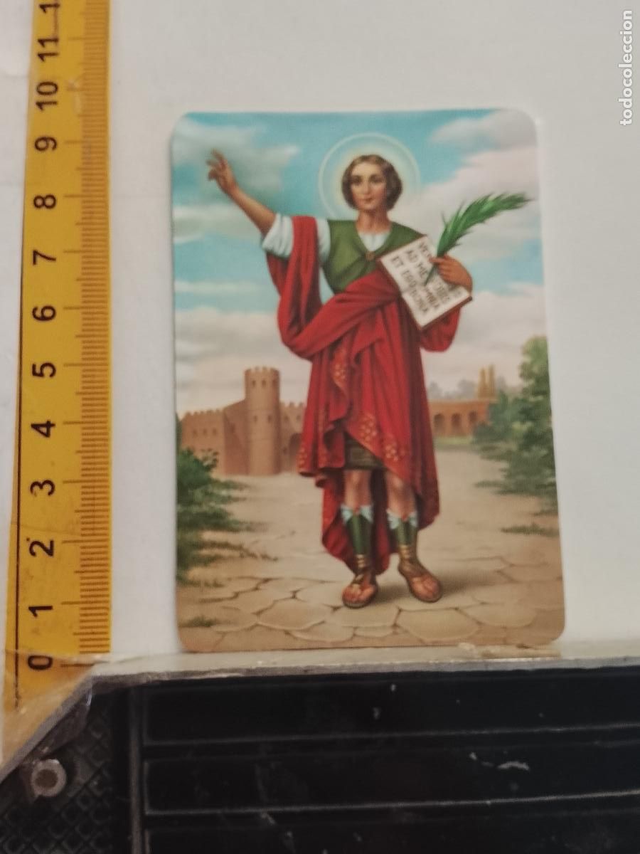 Postales: ESTAMPA RELIGIOSA CALENDARIO 1986 SAN PANCRACIO