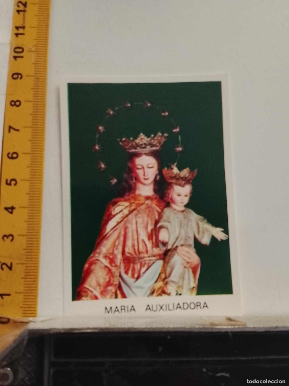 Postales: ESTAMPA RELIGIOSA ORACIONES VIRGEN MARIA AUXILIADORA