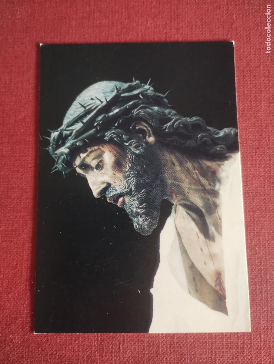 Postales: estampa Padre Jes&uacute;s de Salud y Pasi&oacute;n en su tercera ca&iacute;da