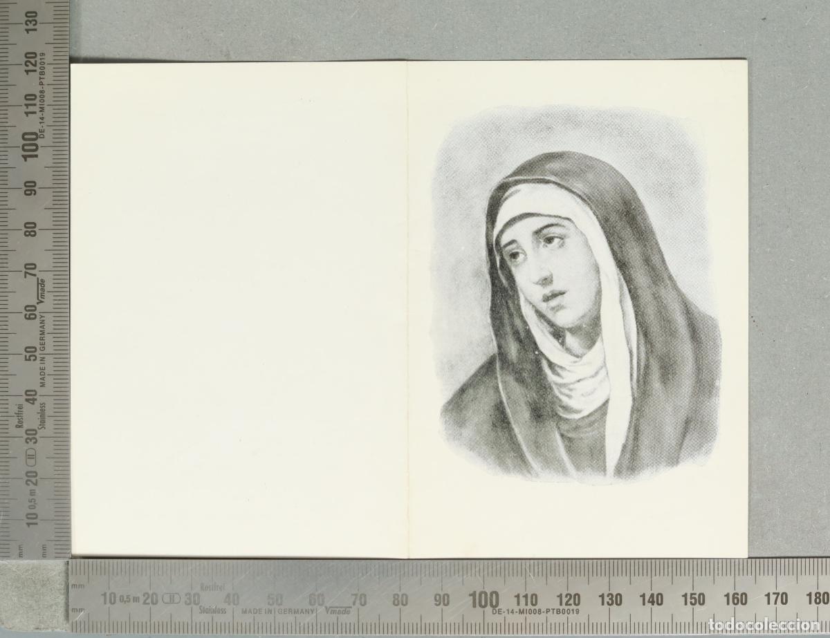 Postales: ESQUELA. La Dolorosa - Bartolom&eacute; Esteban Murillo 1966