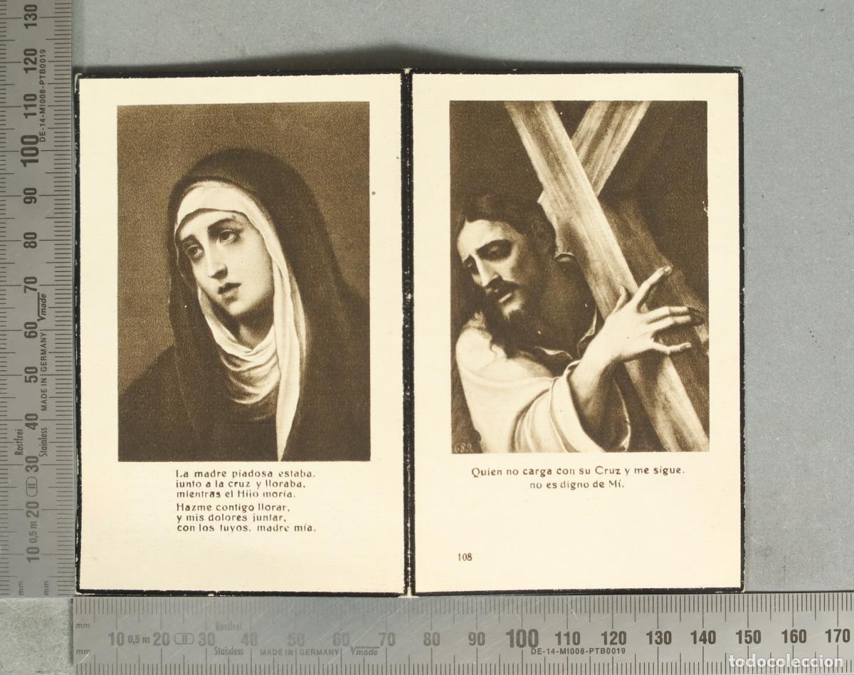 Postales: ESQUELA. TERCIARIA DOMINICA. 1933