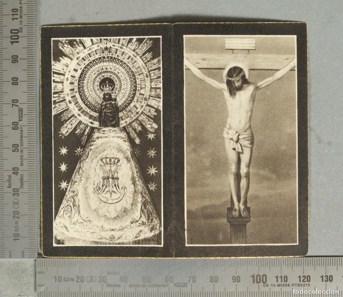 Postales: ESQUELA. MUJER. VIUDA. 1950