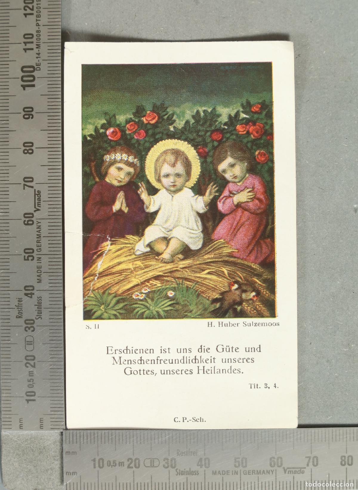 Postales: ESTAMPA. Erschienen ist uns die G&uuml;te und Menschenfreundlichkeit unseres Gottes, unseres Heilandes -
