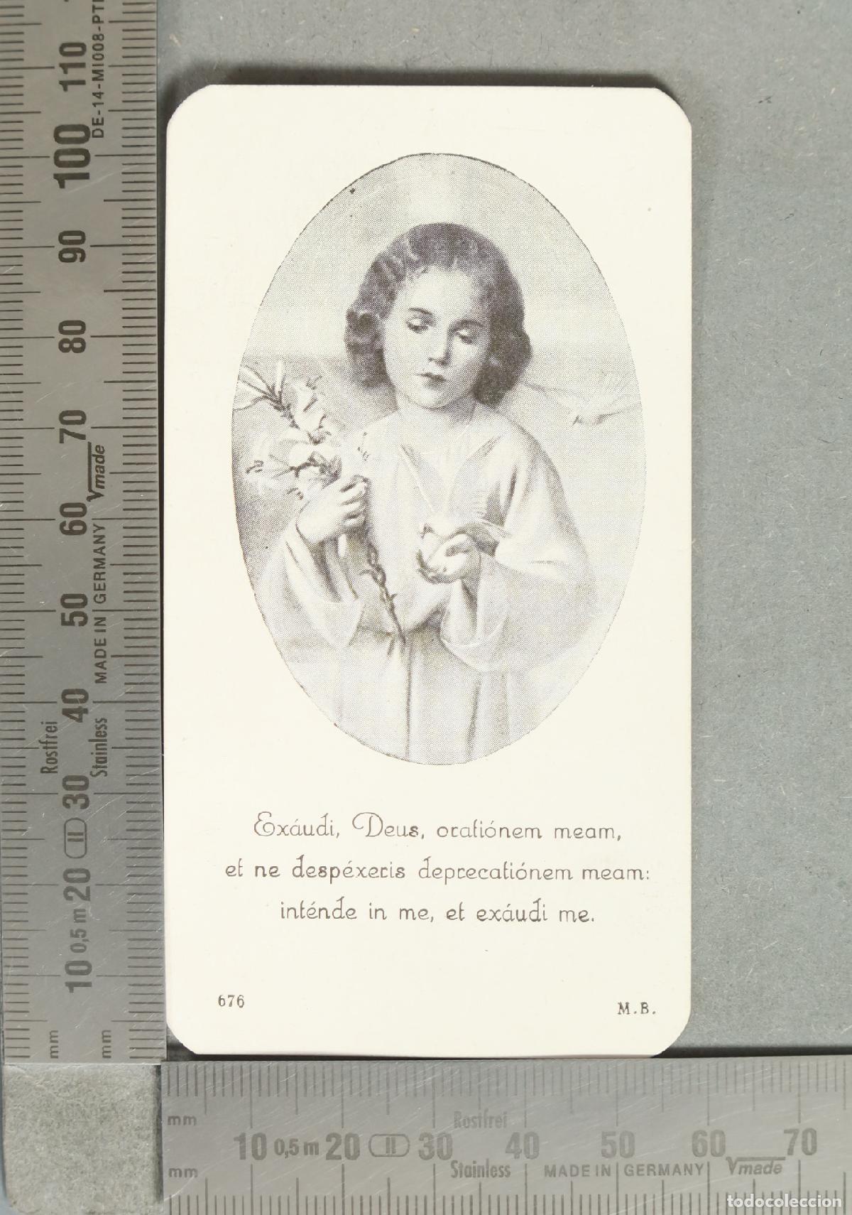 Postales: ESTAMPA. Ni&ntilde;o Jes&uacute;s con flores