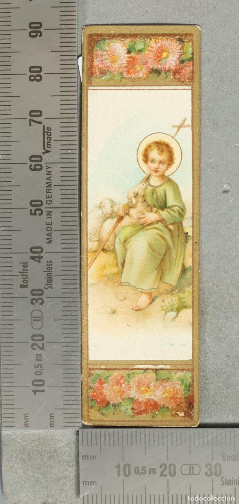 Postales: ESTAMPA. Ni&ntilde;o Jes&uacute;s Buen Pastor