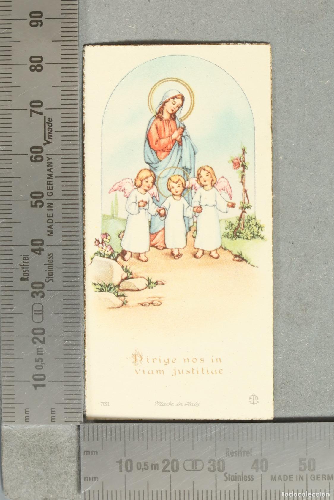 Postales: ESTAMPA. Dirige nos in viam justitiae