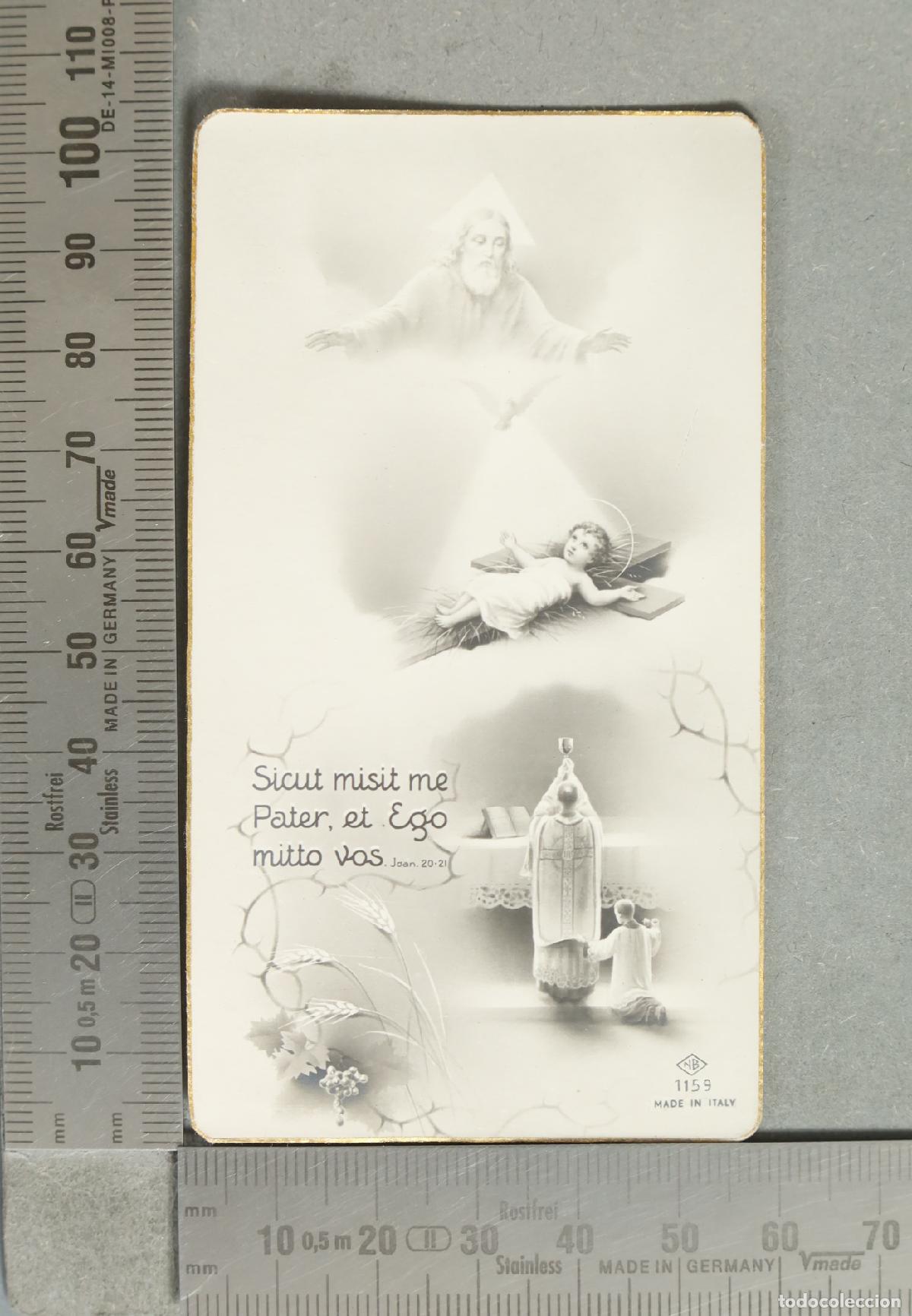 Postales: ESTAMPA. ALEGORIA SACRIFICIO JESUS MISA