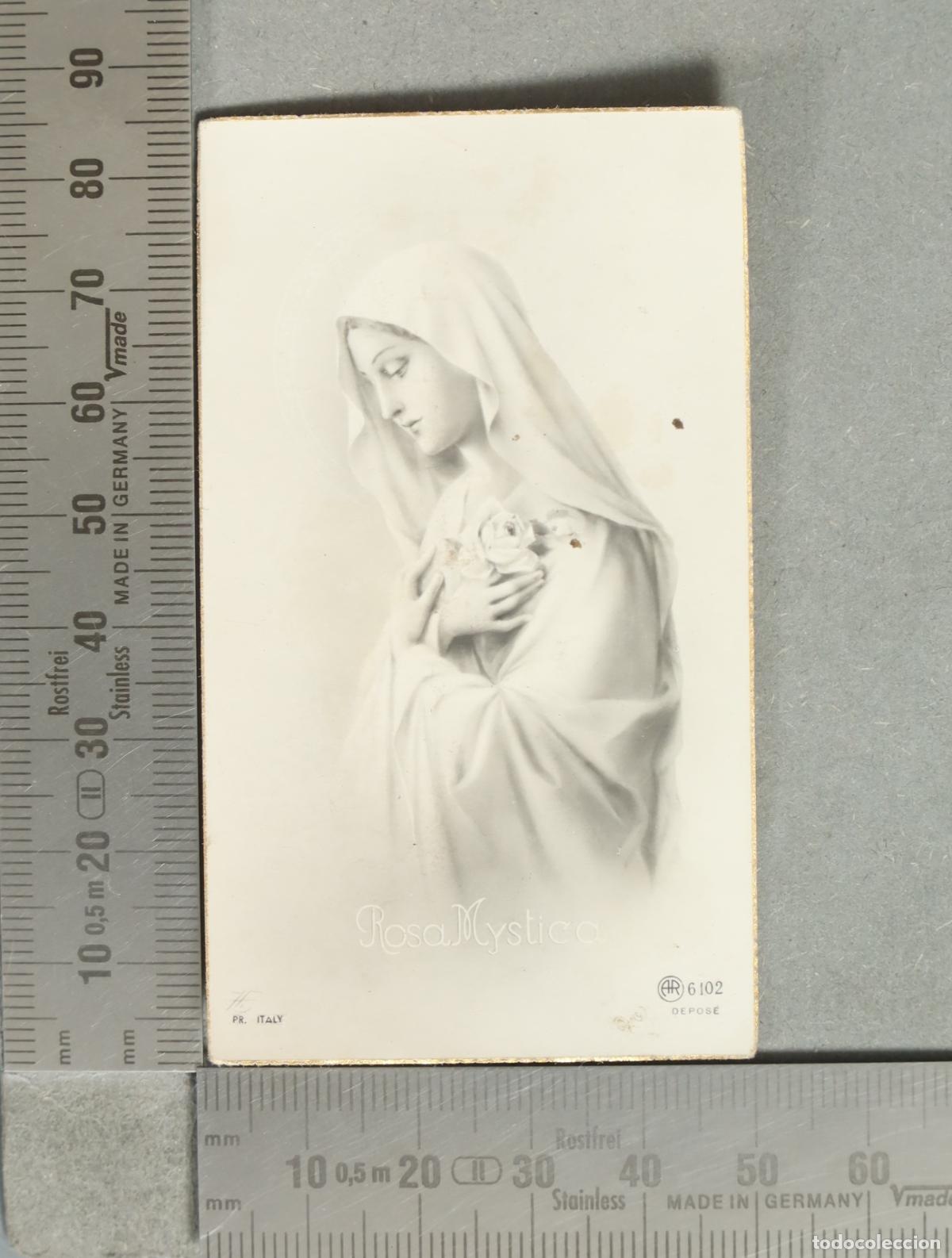 Postales: ESTAMPA. Rosa Mystica - AR 6102 DEPOSE