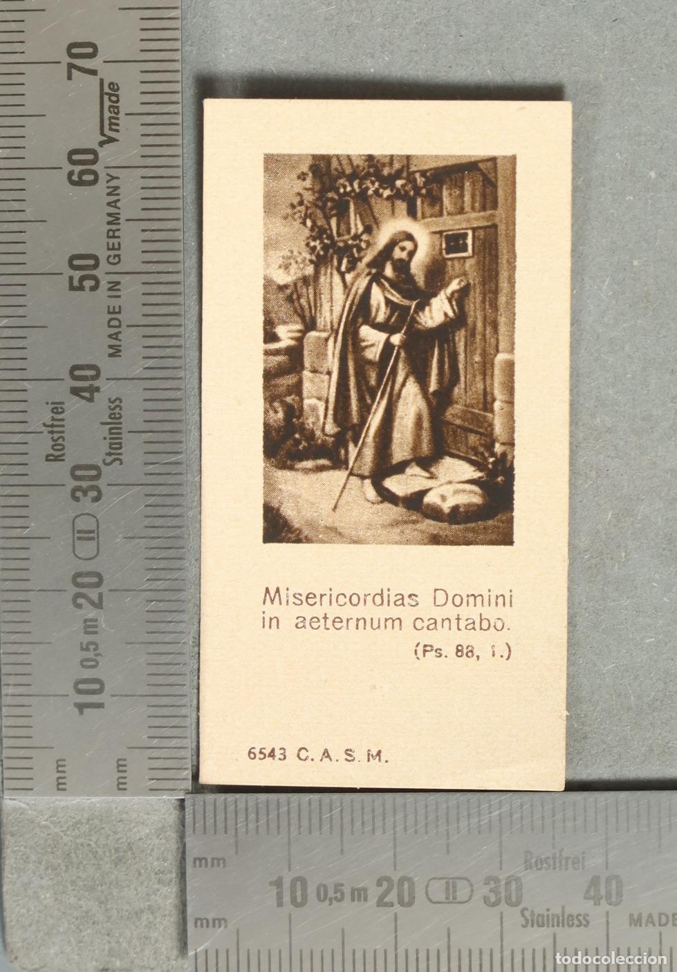 Postales: ESTAMPA. Misericordias Domini in aeternum cantabo - Buen Pastor