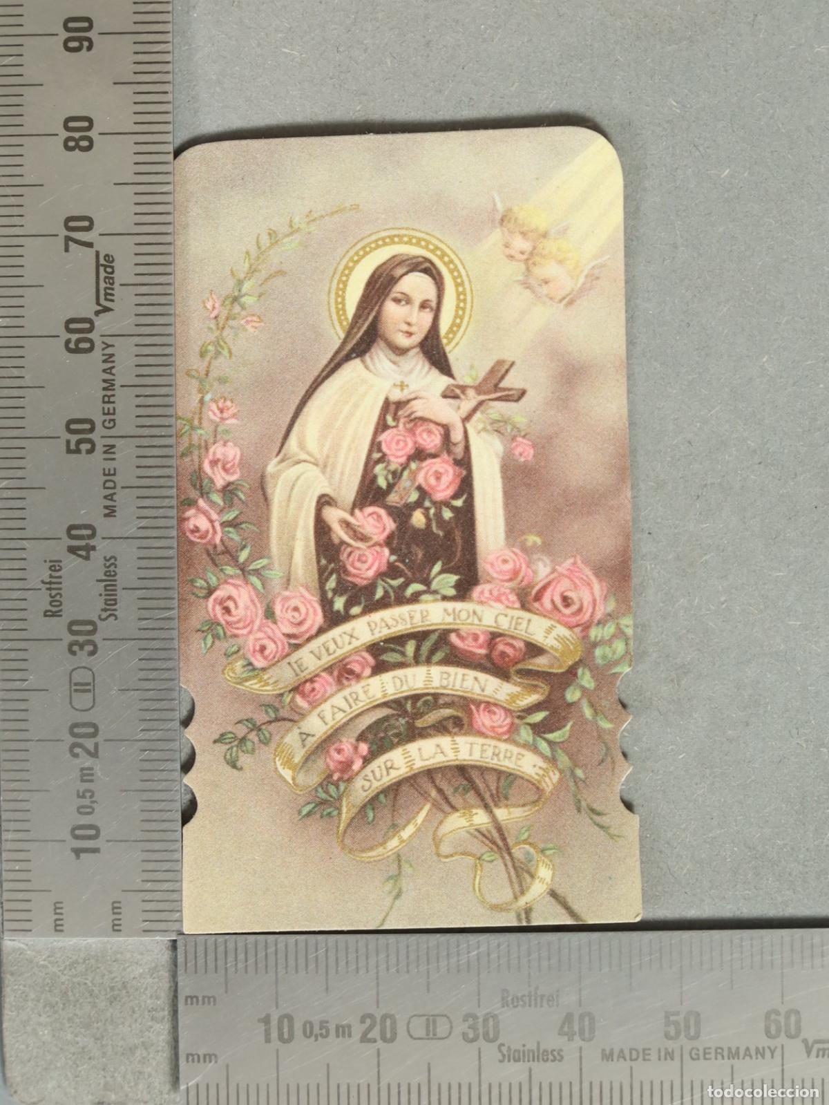Postales: ESTAMPA. Santa Teresita del Ni&ntilde;o Jes&uacute;s - Je veux passer mon ciel &agrave; faire du bien sur la terre