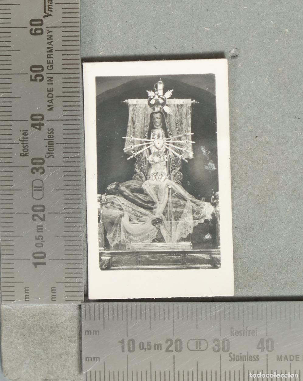 Postales: ESTAMPA. Virgen de las Angustias - Ar&eacute;valo FOTOGRAFIA