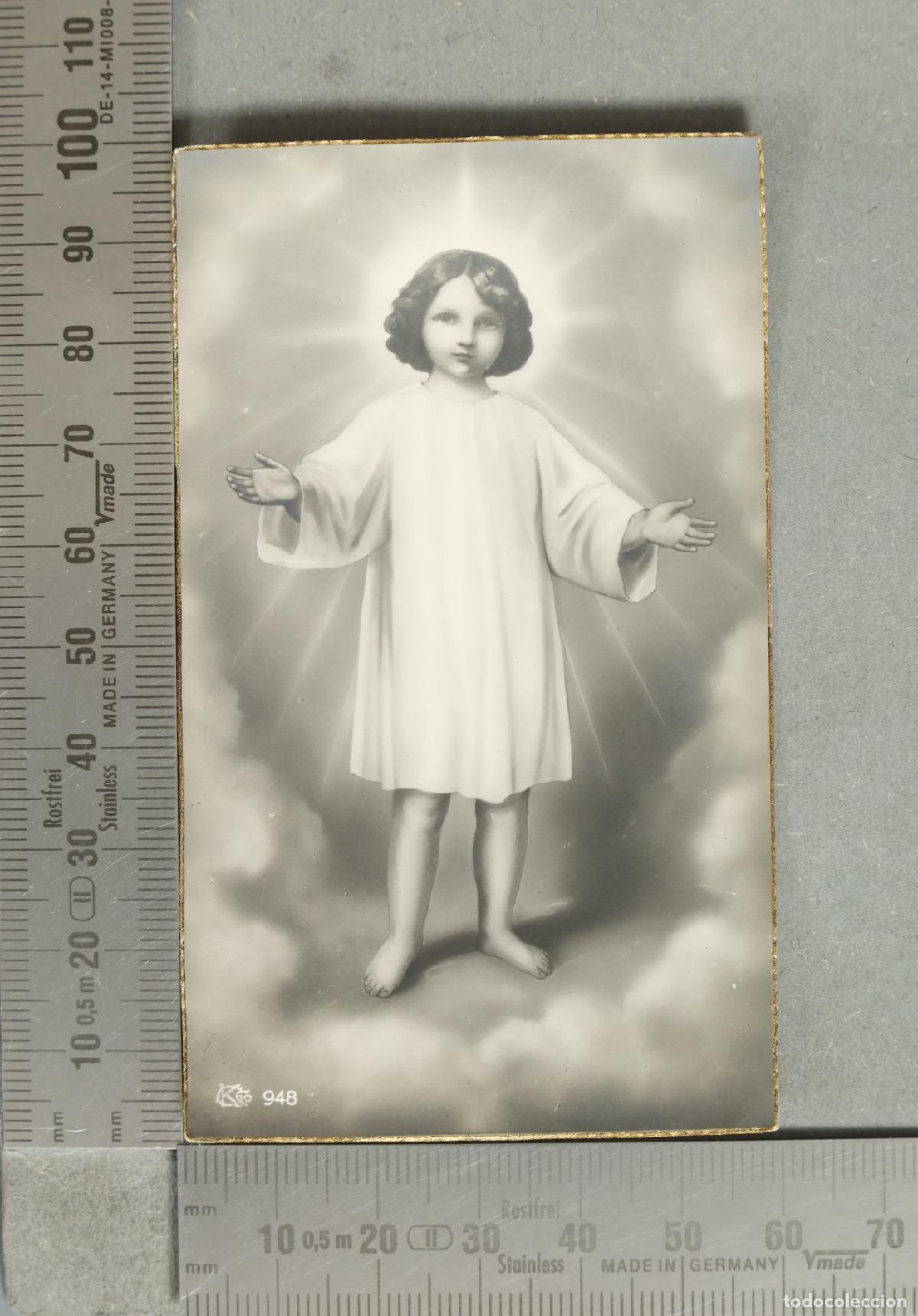Postales: ESTAMPA. Ni&ntilde;o Jes&uacute;s - Open Arms