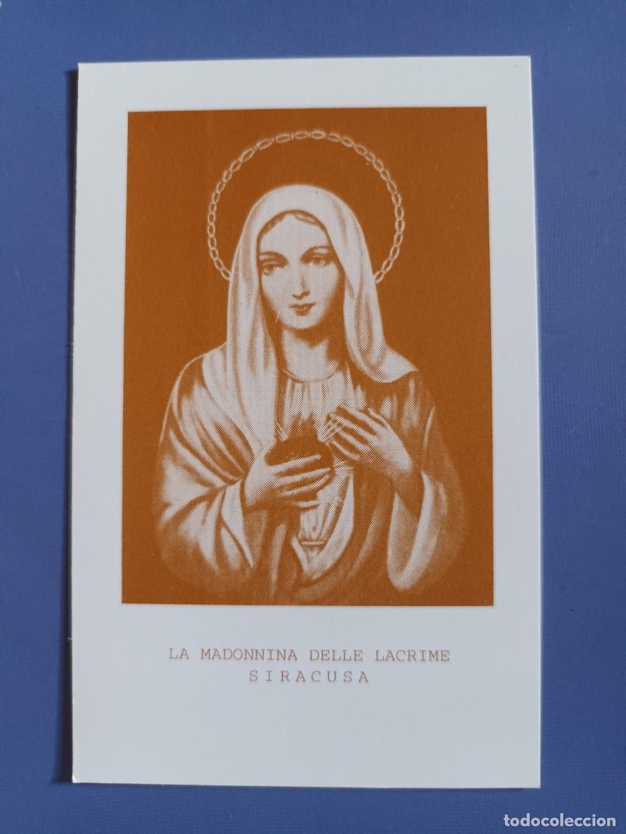 Postales: ESTAMPA LA MADONNINA DELLE LACRIME. SIRACUSA (SICILIA) - NUESTRA SE&Ntilde;ORA DE LAS LAGRIMAS