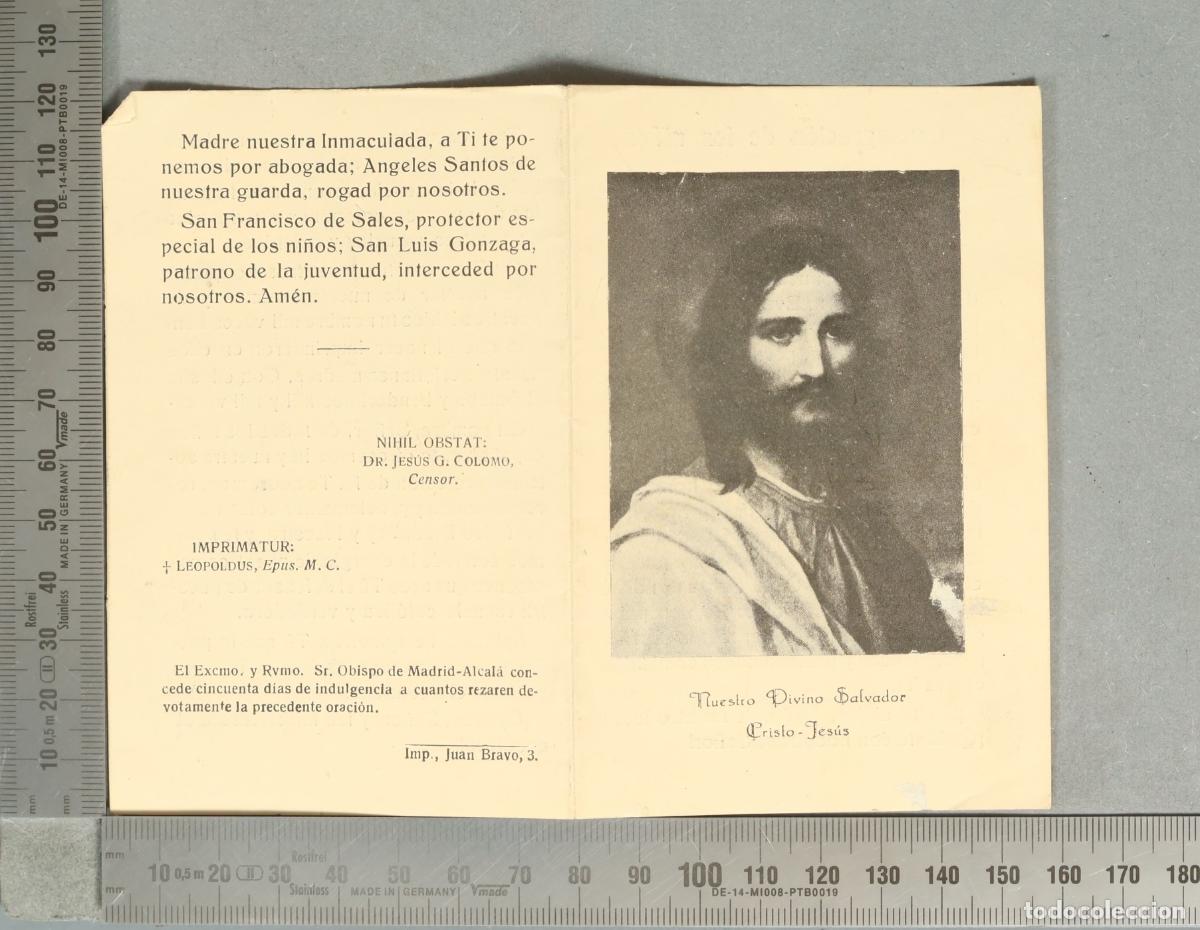 Postales: ESTAMPA. Nuestro Divino Salvador Cristo-Jes&uacute;s - Heinrich Hofmann