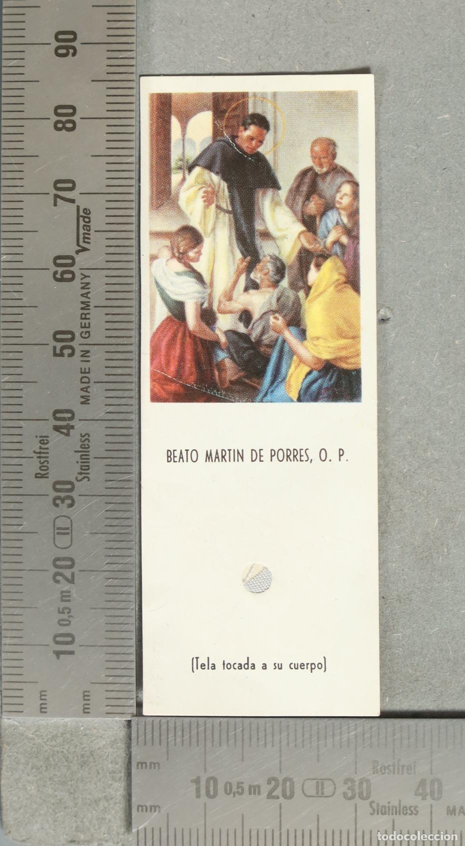 Postcards: ESTAMPA. Reliquia del Beato Mart&iacute;n de Porres