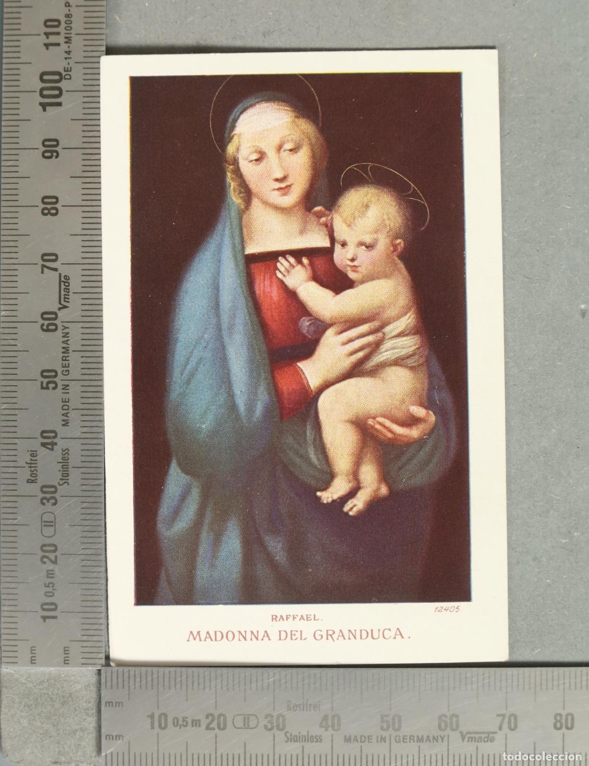 Postcards: ESTAMPA. Madonna del Granduca - Raffaello Sanzio Raphael