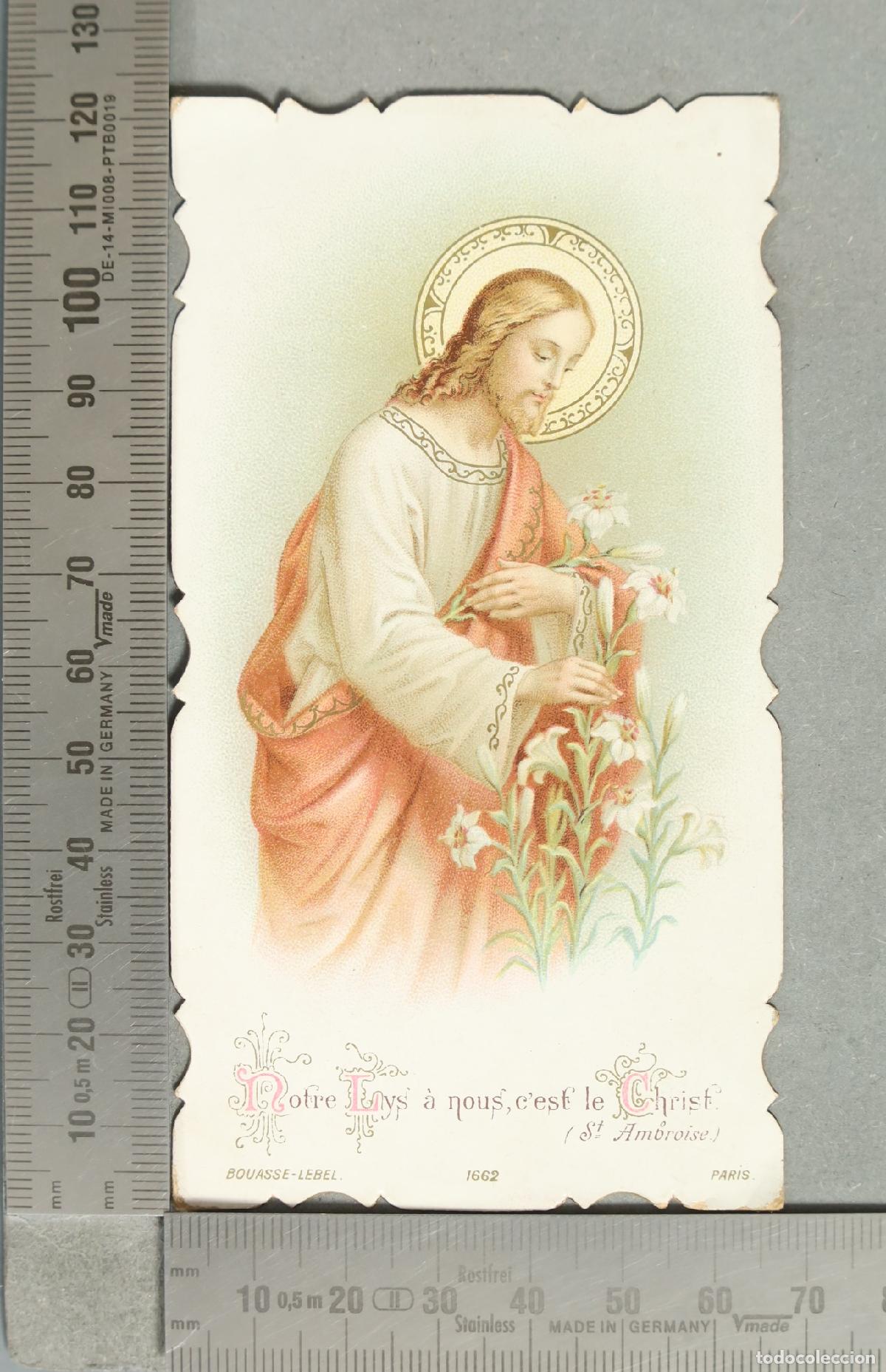 Postcards: ESTAMPA. Notre Lys &agrave; nous, c'est le Christ - Bouasse-Lebel