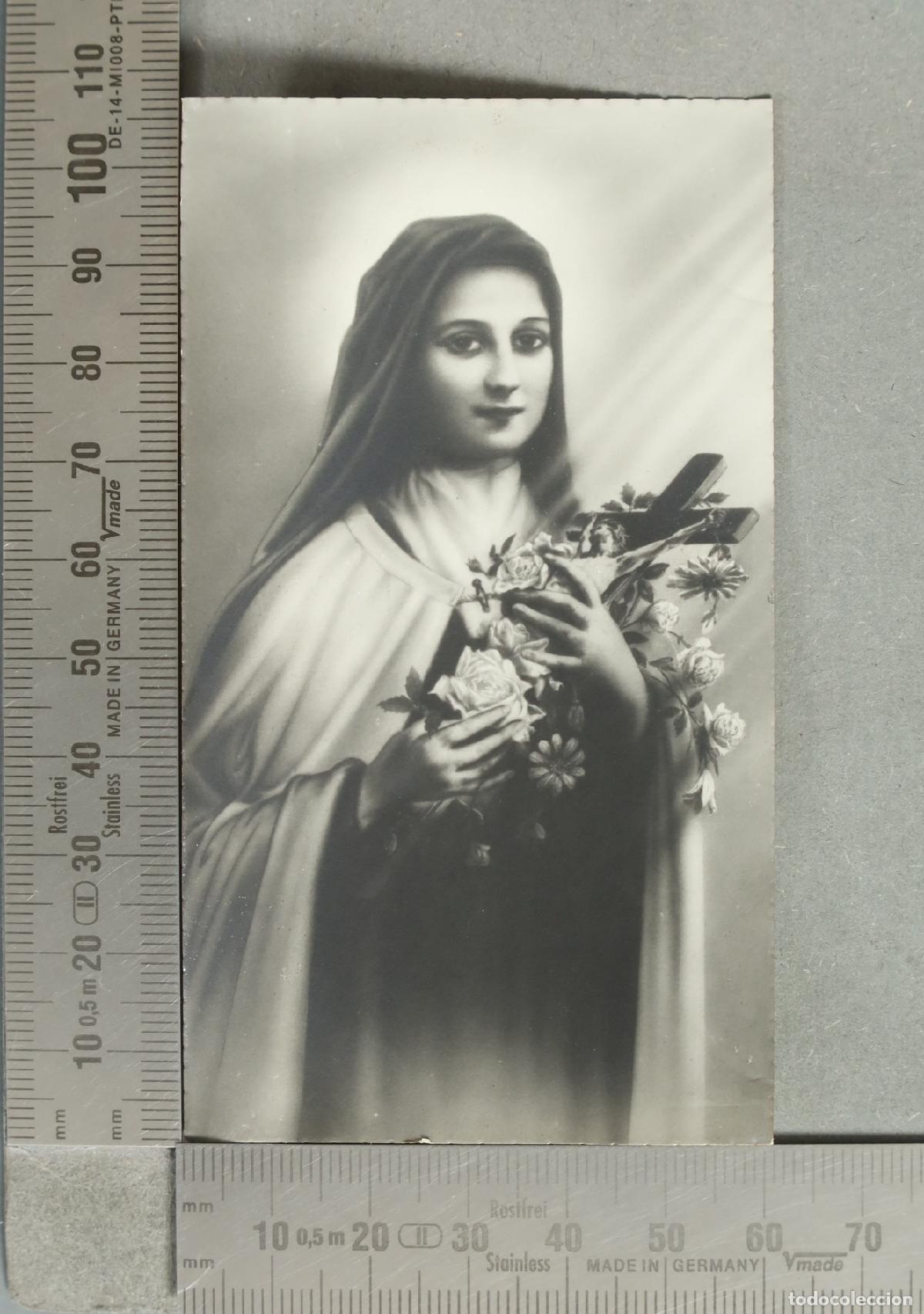 Postales: ESTAMPA. Santa Teresa de Lisieux - Th&eacute;r&egrave;se aux roses - C&eacute;line Martin