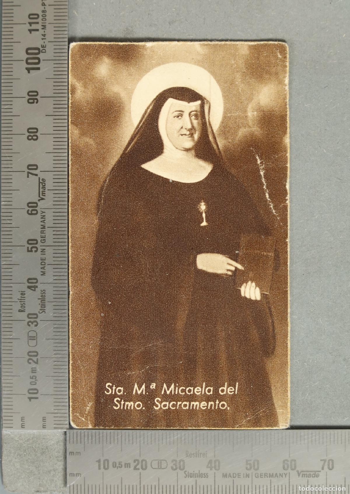 Postales: ESTAMPA. Santa Mar&iacute;a Micaela del Sant&iacute;simo Sacramento