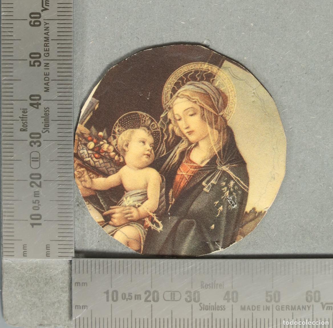 Postais: ESTAMPA. Madonna del Libro - Sandro Botticelli