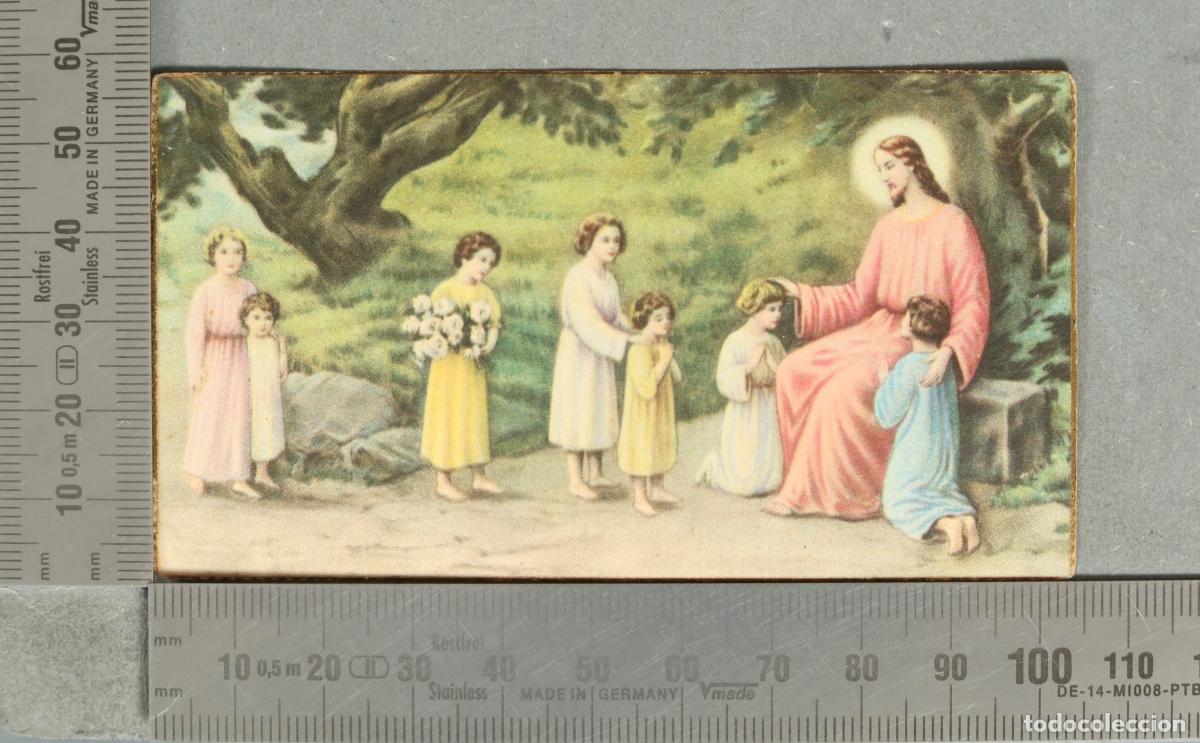 Postales: ESTAMPA. Laissez venir a moi les petits enfants - J&eacute;sus et les enfants