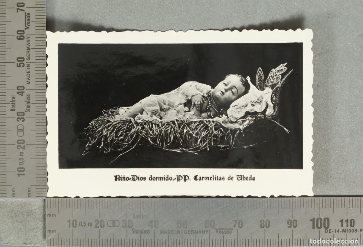 Postales: ESTAMPA. Ni&ntilde;o-Dios dormido - PP. Carmelitas de &Uacute;beda