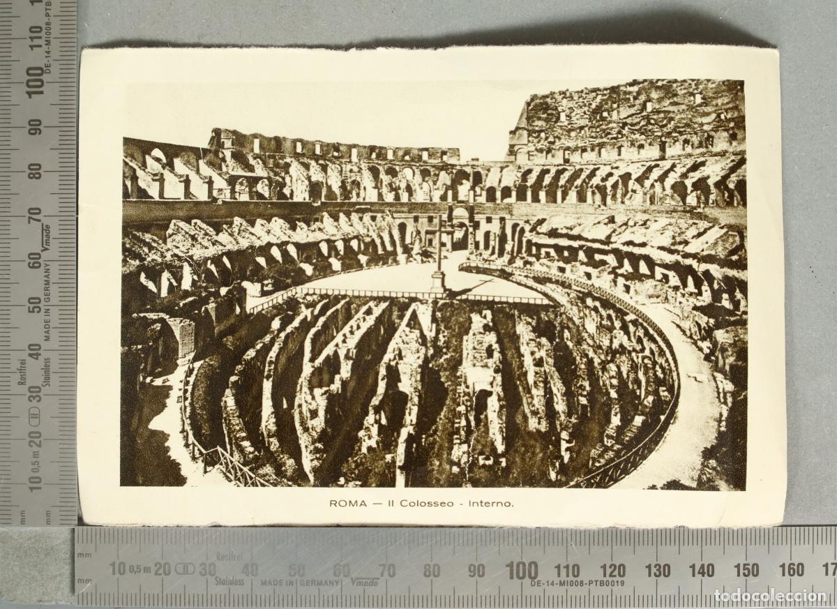 Postales: ESTAMPA. Roma - Il Colosseo - Interno