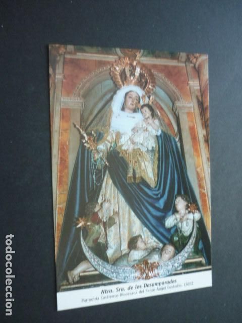 Postais: CADIZ PARROQUIA CASTRENSE NUESTRA SE&Ntilde;ORA DE LOS DESAMPARADOS POSTAL