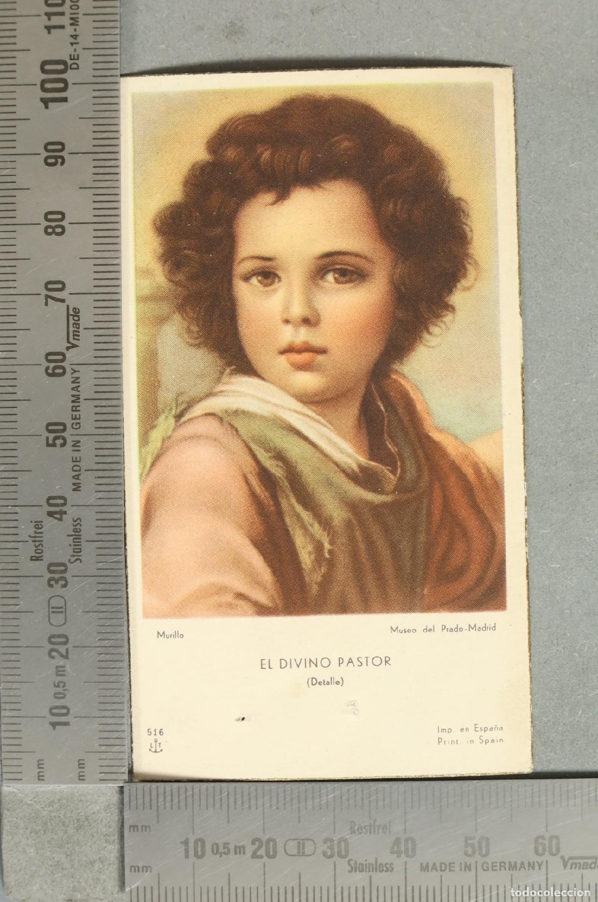 Postales: ESTAMPA. El Divino Pastor - Murillo