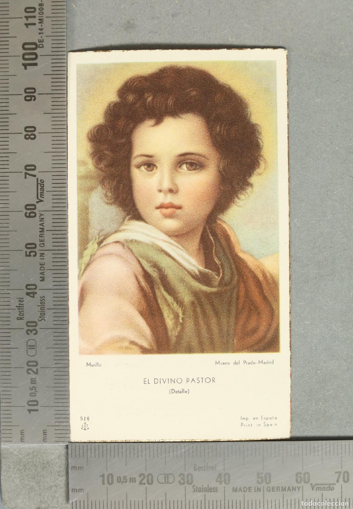 Postales: ESTAMPA. El Divino Pastor - Murillo -