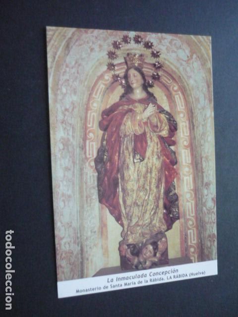 Postales: LA RABIDA HUELVA INMACULADA CONCEPCION POSTAL - Foto 1
