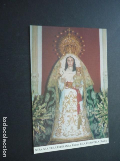 Postkarten: LA REDONDELA HUELVA NUESTRA SE&Ntilde;ORA DE LA ESPERANZA POSTAL