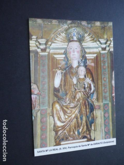 Postcards: ZARAUTZ GUIPUZCOA SANTA MARIA LA REAL POSTAL