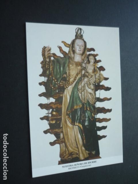 Postcards: MOTRICO GUIPUZCOA NUESTRA SE&Ntilde;ORA DE IDURRE POSTAL